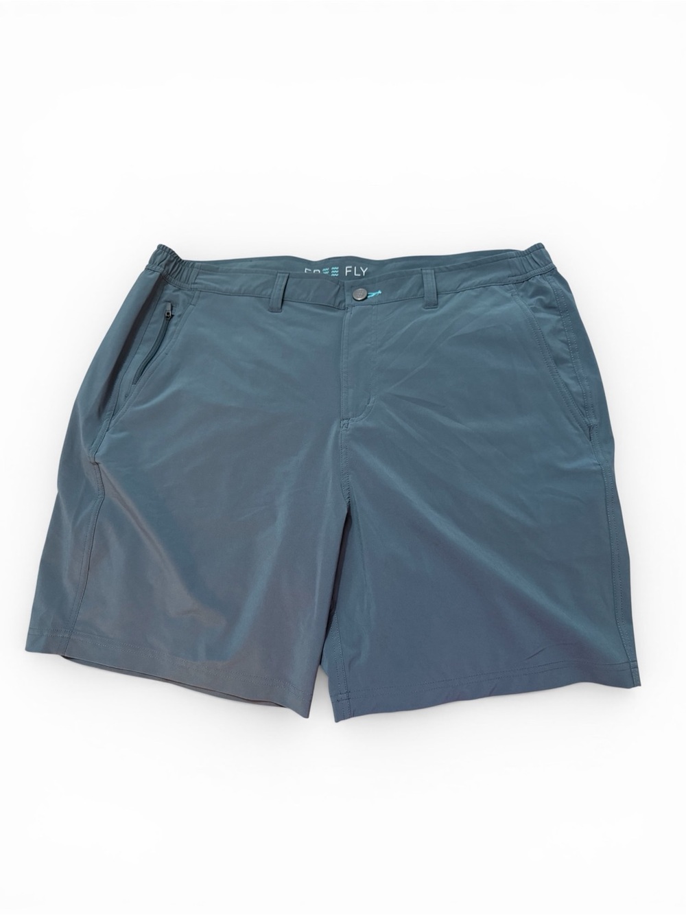 Free Fly Apparel Men's Blue Performance Shorts